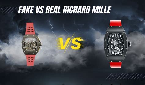 richard mille real vs fake